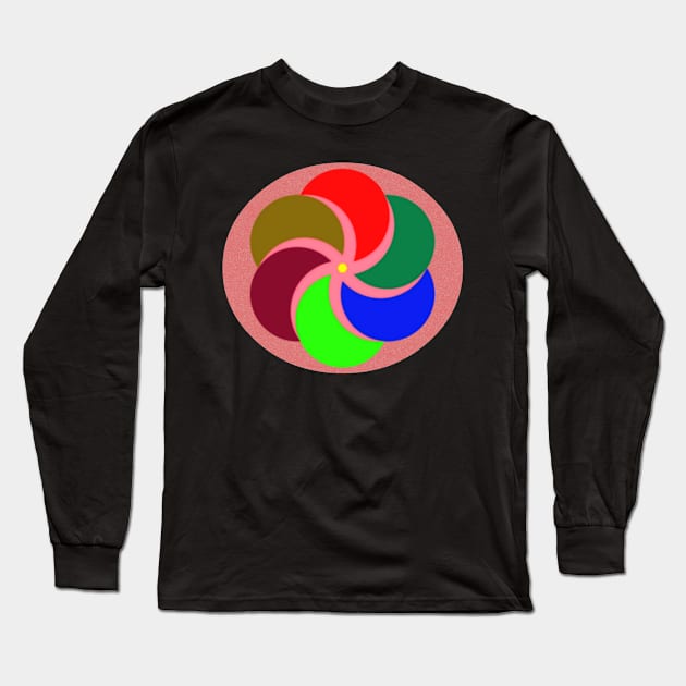 CIRCLES Long Sleeve T-Shirt by SPACEZING